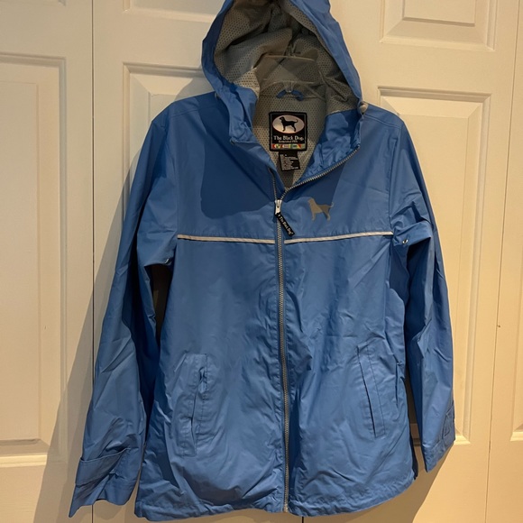 Black Dog Ladies Storm Jacket with hood - Picture 2 of 7